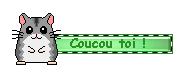 Gif animé coucou souris